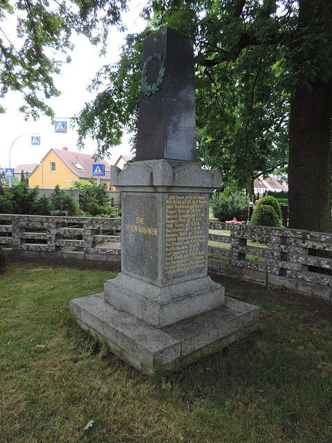 Saarmund - Denkmal 1.Weltkrieg