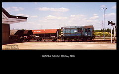 08 523 at Didcot on 30th May 1989