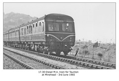 DMU Minehead 3  6 1963