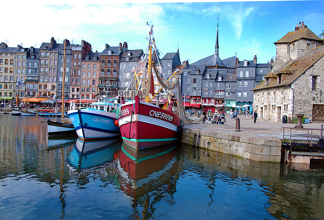 Le Vieux Bassin et la Lieutenance de Honfleur