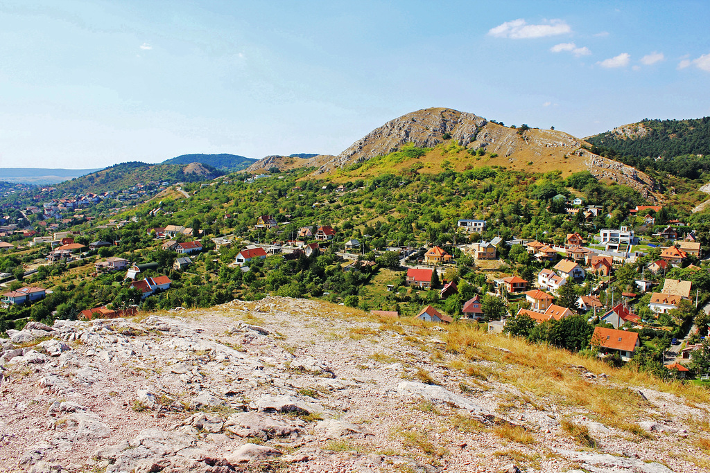 Blick vom Steinberg auf Budaörs (Wudersch)