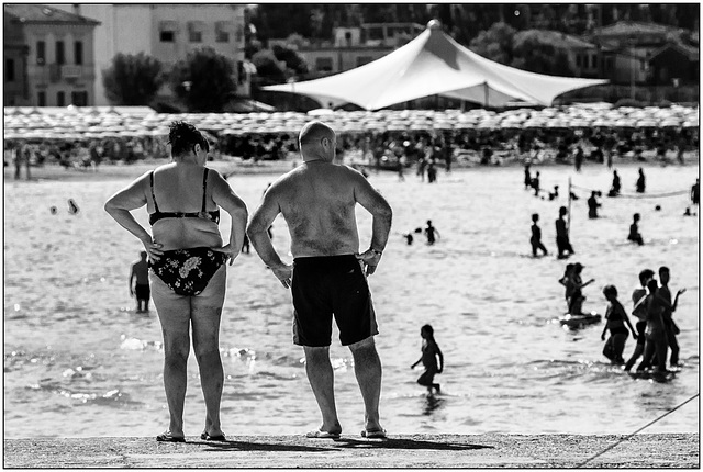 Les filles du bord de mer .