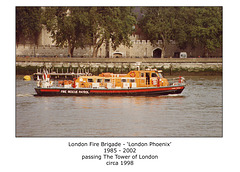 LFB London Phoenix Tower of London c1998