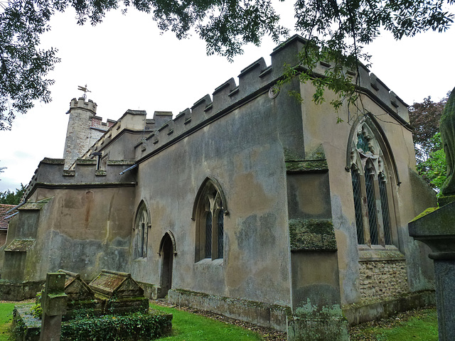 newnham church, herts.