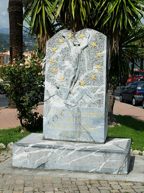 Memorial in Ventimiglia - 7 September 2013