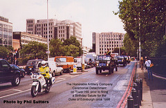 HAC Pinzgauer at Tower of London for salute 1