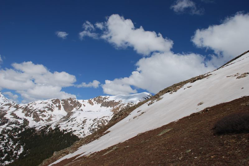 Snow on the Mountainside