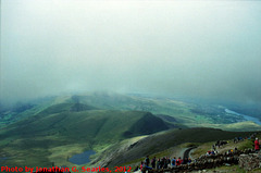 Summit of Snowdon, Picture 4, Edited Version, Snowdonia National Park, Wales (UK), 2012
