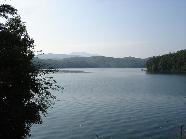 Visage de barrage / Waterscape dam face.