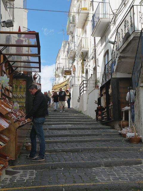 A Steep Street in Monte Sant'Angelo