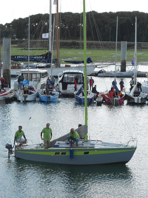 retour au port des muscadets