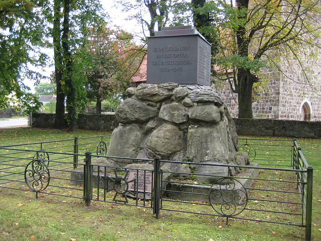 Denkmal 1.Weltkrieg in Dahlewitz