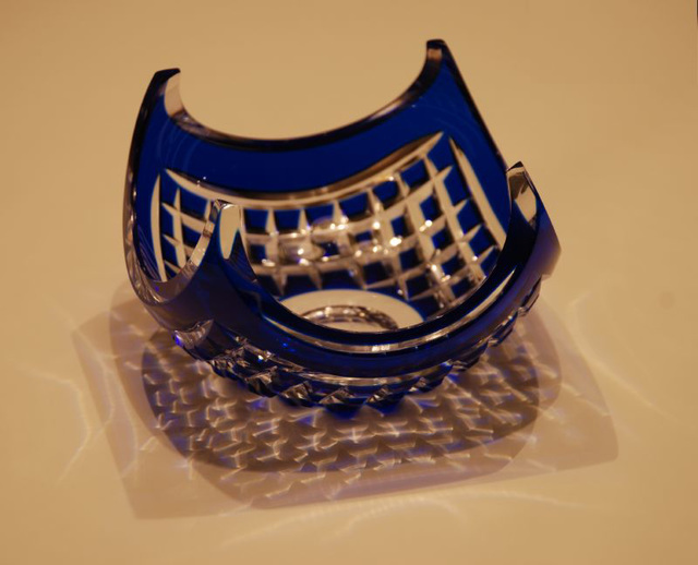 Cobalt Glass Bowl