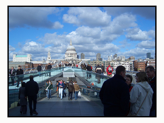 Millenium Bridge & St Paul's