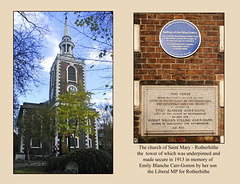 St Mary's Rotherhithe - the Carr Gomm Liberal connection