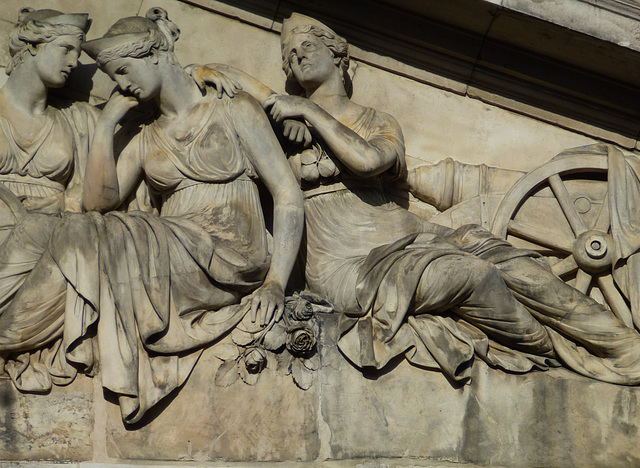 coade stone pediment, royal naval hospital, greenwich