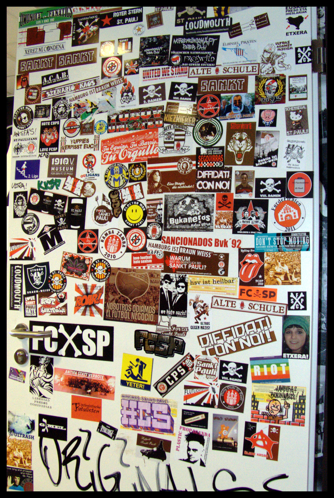 Sticker FC St. Pauli - Fanclubs