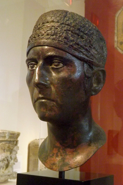 Bronze Trajanic Portait of a Woman in the Princeton University Art Museum, September 2012