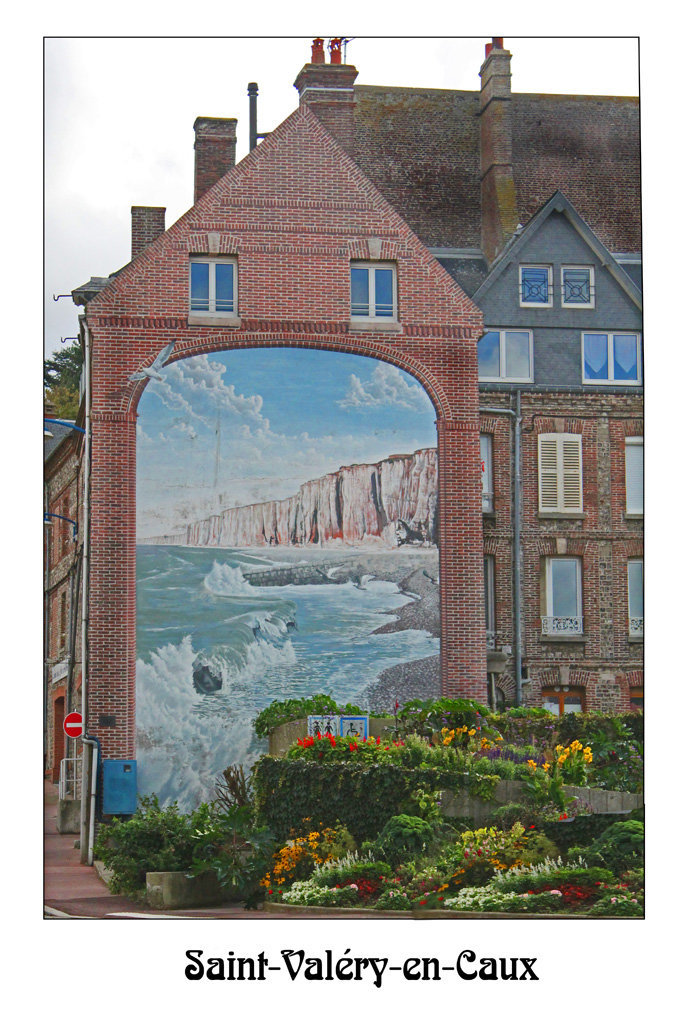 St Valery-en-Caux mural - 25.9.2010