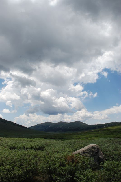 Mountain and Cloud