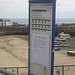 DSCN1015 First Devon and Cornwall timetable and traffic notice at Mousehole - 9 Jun 2013