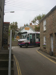 DSCN1032 First Devon and Cornwall S554 RWP in Mousehole - 9 Jun 2013