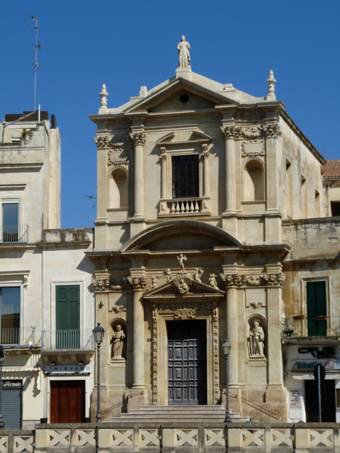 Lecce- Church in Saint Oronzo Square