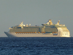 Liberty of the Seas off Nice (1) - 10 September 2013