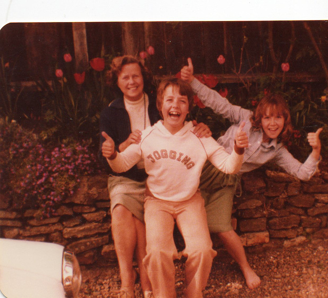 Mum, Tony & Mandi being exuberant