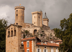 The three towers at Foix