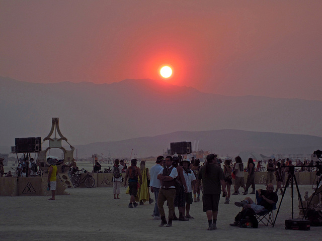 Sunset at the Temple (1709A)