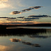 Sunset over Elkwater Lake, SE Alberta