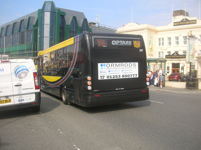 DSCN0846 Blackpool Transport YJ08 PFK (on hire to Western Greyhound) DSCN0846 Blackpool Transport YJ08 PFK (on hire to Western Greyhound)