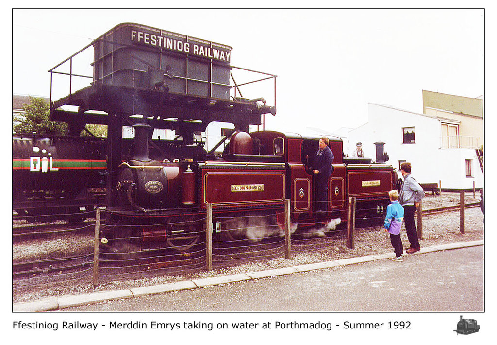 Fairlie 0-4-4-0T Merddin Emrys Porthmadog 1992