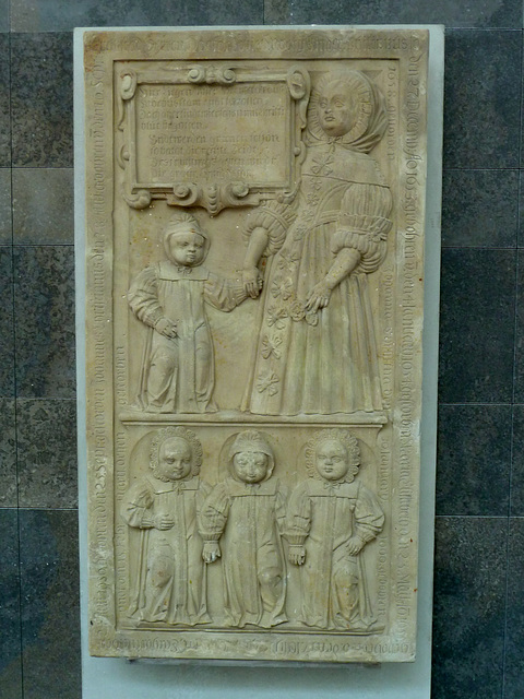 Leipzig 2013 – Gravestone from the Paulinerkirche