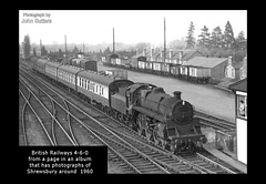 British Railways  4-6-0 circa 1960 at ... Malvern Link