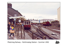 Porthmadog  station  1992