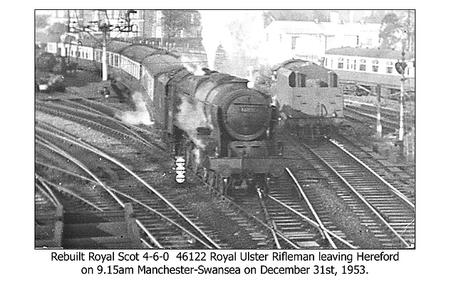 46122 Royal Ulster Rifleman Hereford  31 12 53
