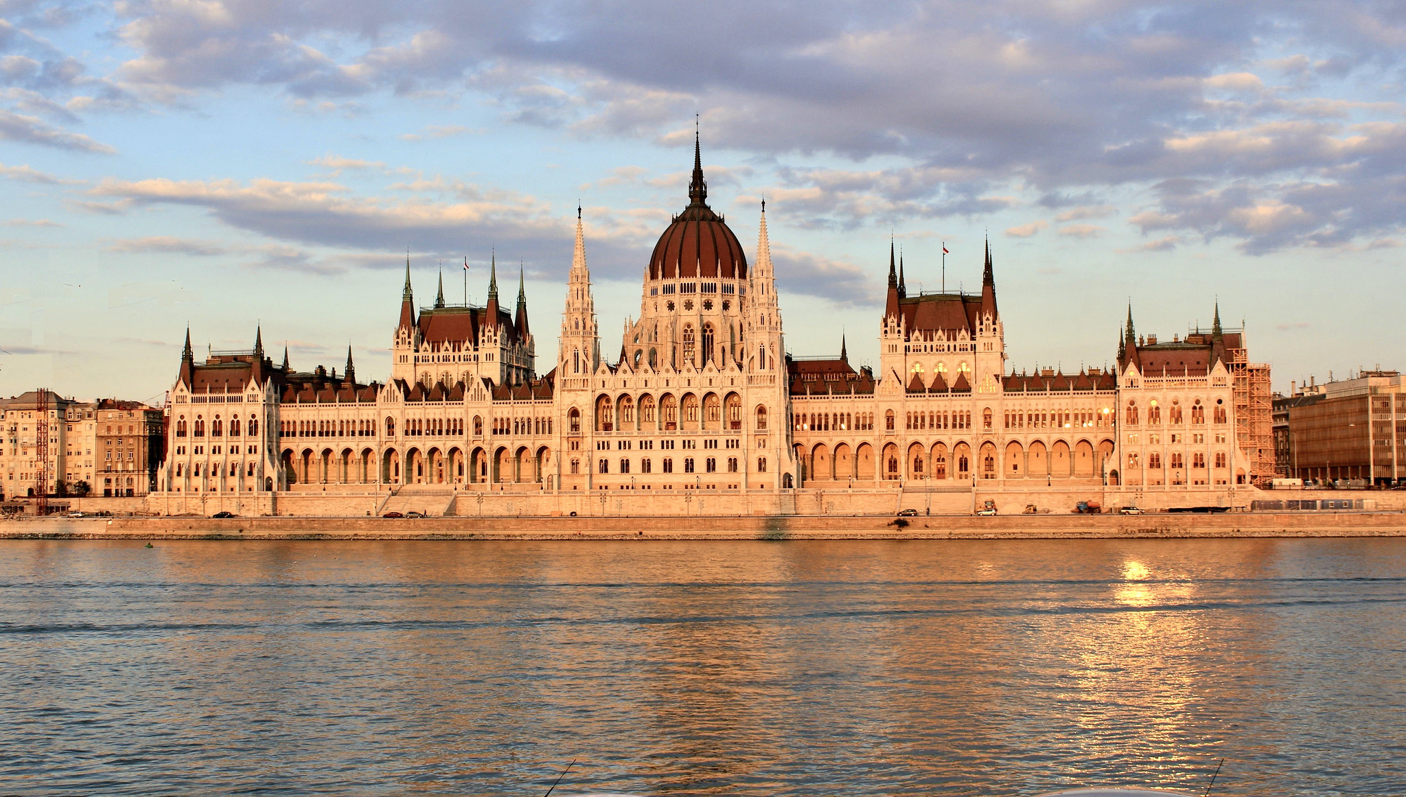 Parlamentsgebäude in Budapest