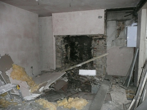 kensington flat, before, during and almost done. . .
