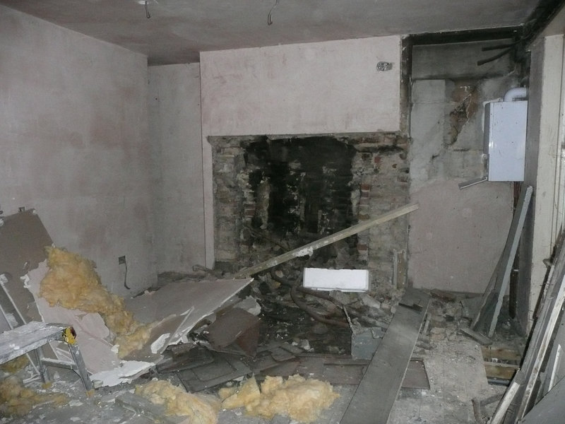 kensington flat, before, during and almost done. . .