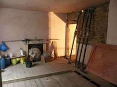 kensington flat, before, during and almost done. . .