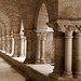 Galeries du cloître de l'abbaye de Nieul-sur-l'Autise