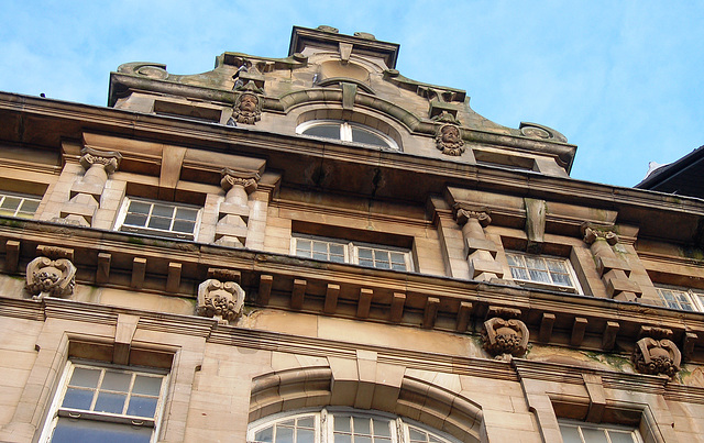 Half Moon Chambers, Nos 10-16 (even), Bigg Market, Newcastle upon Tyne