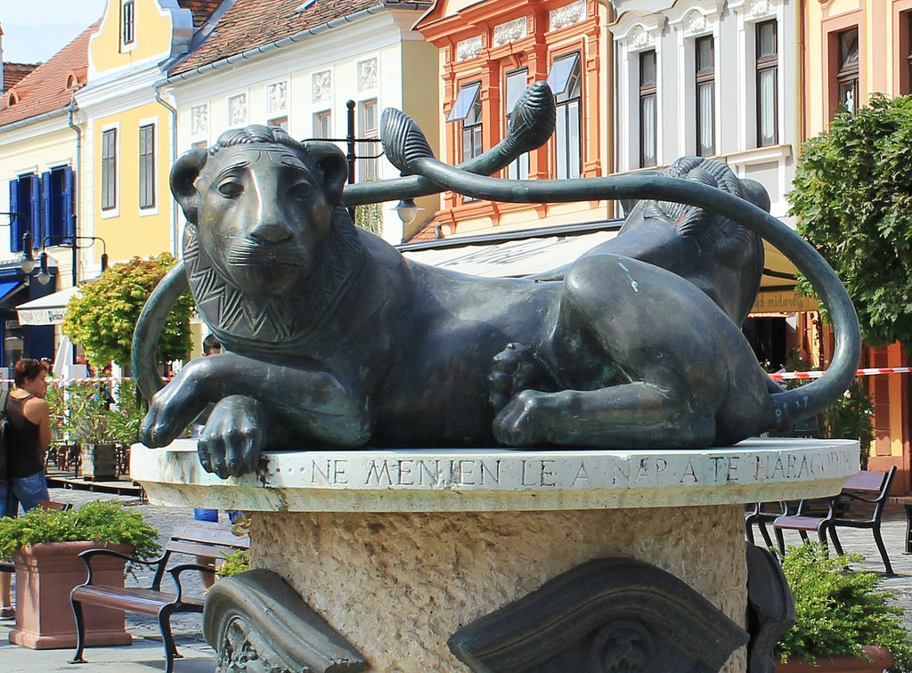 Brunnen in Köszeg