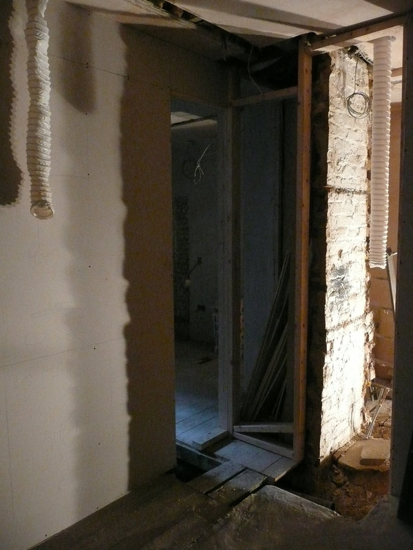 kensington flat, before, during and almost done. . .