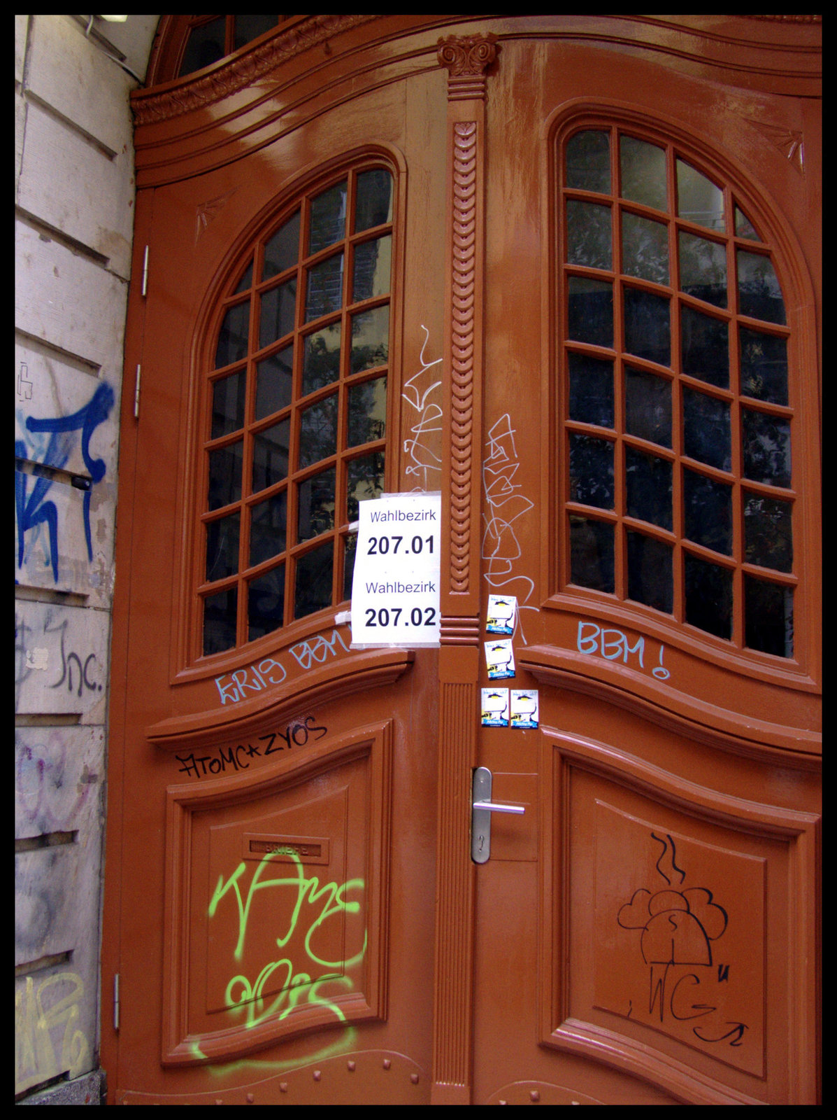 Eingang zur Schule Ludwigstrasse, Hamburg