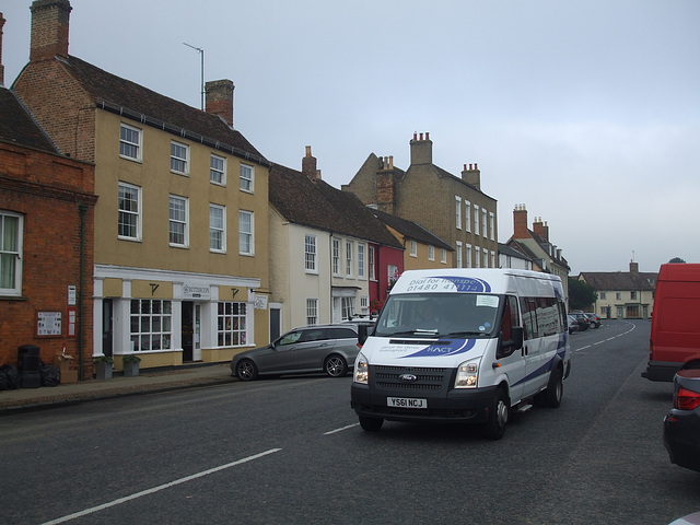 DSCF5957 HACT (Huntingdonshire Association for Community Transport) YS61 HCJ in Kimbolton - 18 Sep 2014