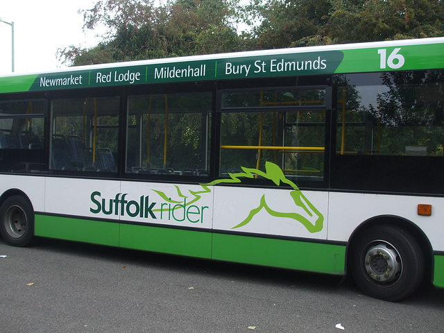 DSCF5939 Stephensons YX11 CTU in Bury St. Edmunds - 13 Sep 2014