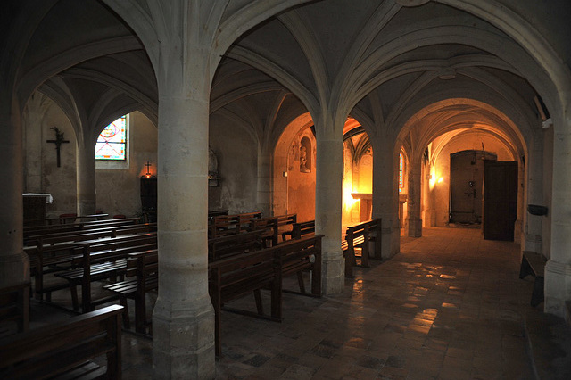 Crypte de l'église de Souday